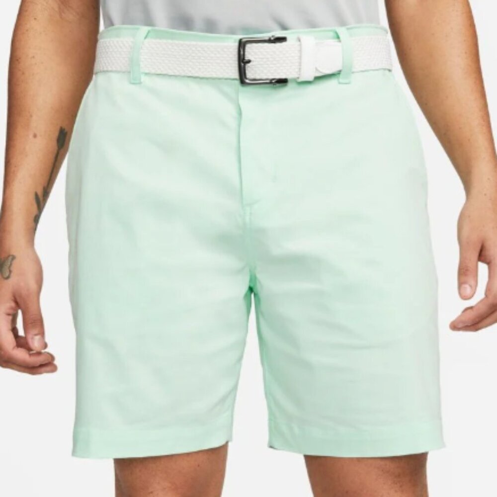 Nike Men's Chino Golf Dri-Fit Mint Foam Green Shorts Size 34